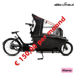 Urban Arrow Family Bakfiets. Nu ook voor € 150,00 per maand
