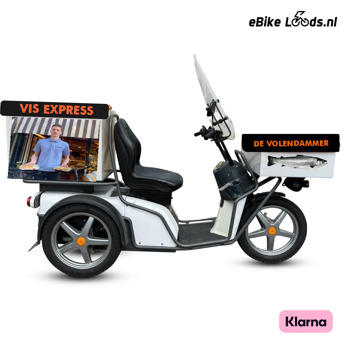 Kyburz DXP 5.0 bezorgscooter, inclusief bezorging