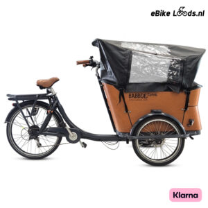 Babboe E-bakfiets Babboe Curve-E.    822Km     Inclusief regenhuif en bezorging