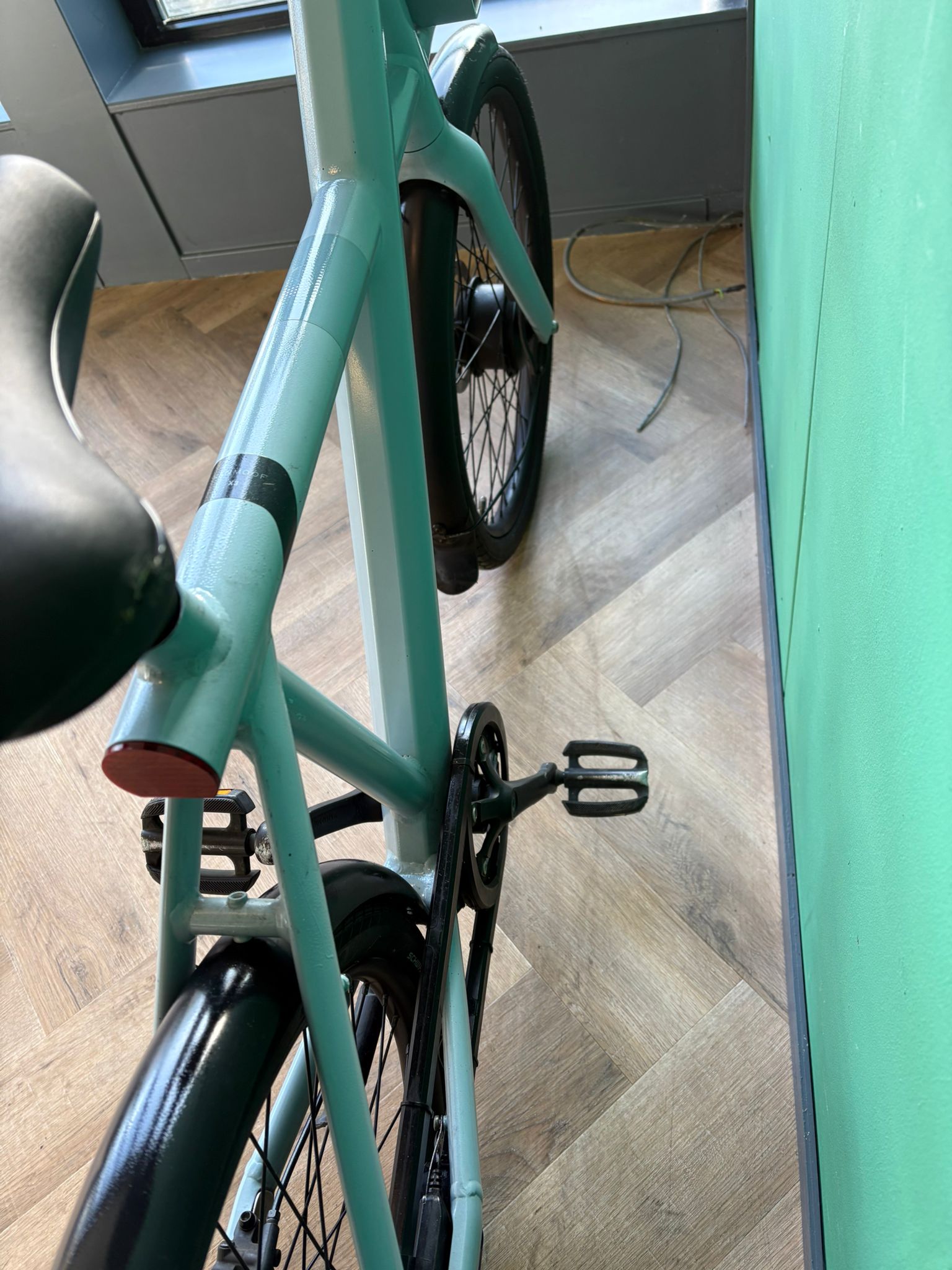 VanMoof X3, blauw, mooie staat, met garantie en gratis thuisbezorgd. - Image 7