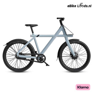 VanMoof X3, blauw, mooie staat, met garantie en gratis thuisbezorgd.