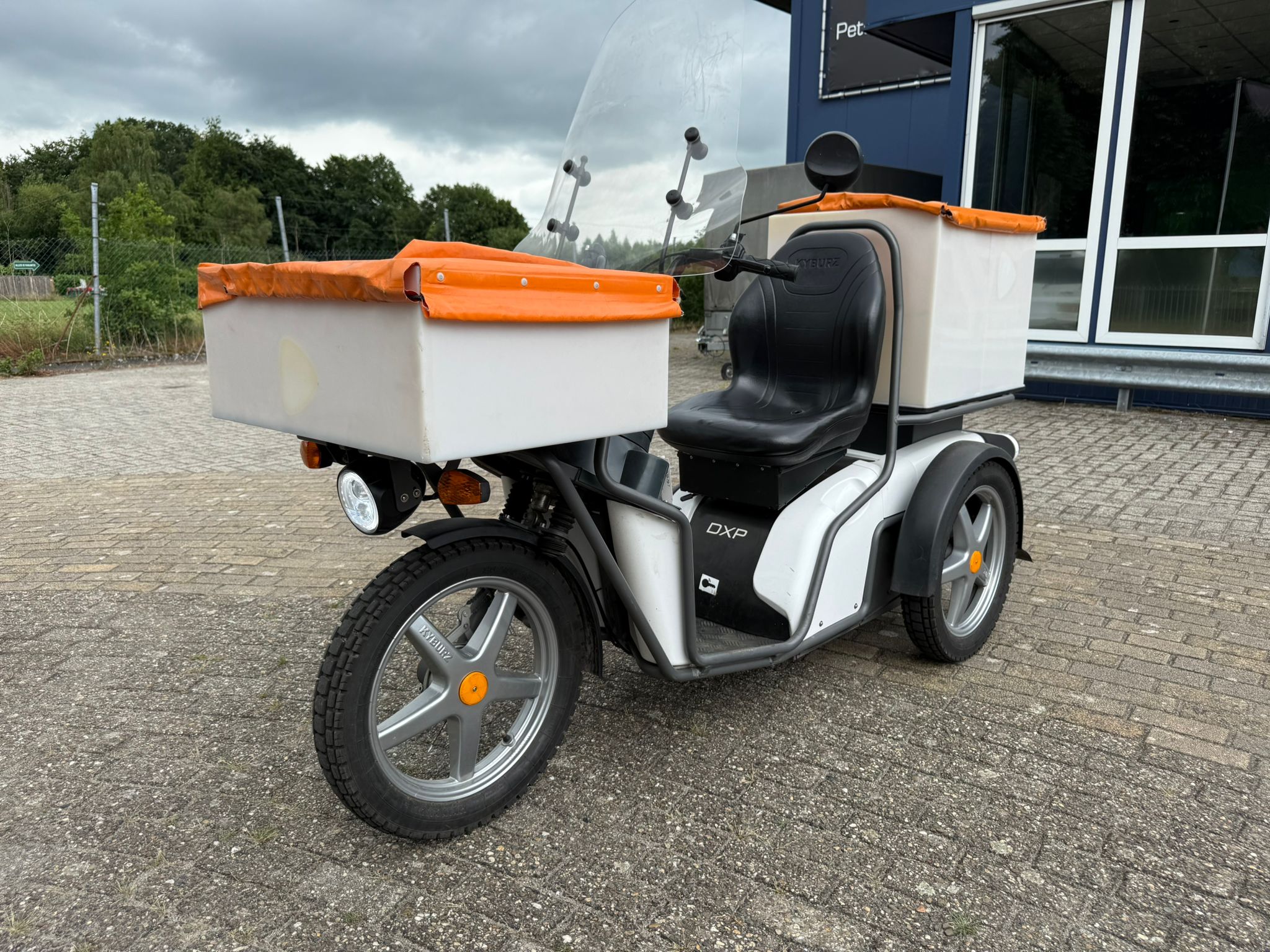Kyburz DXP 5.0 bezorgscooter, inclusief bezorging - Image 4