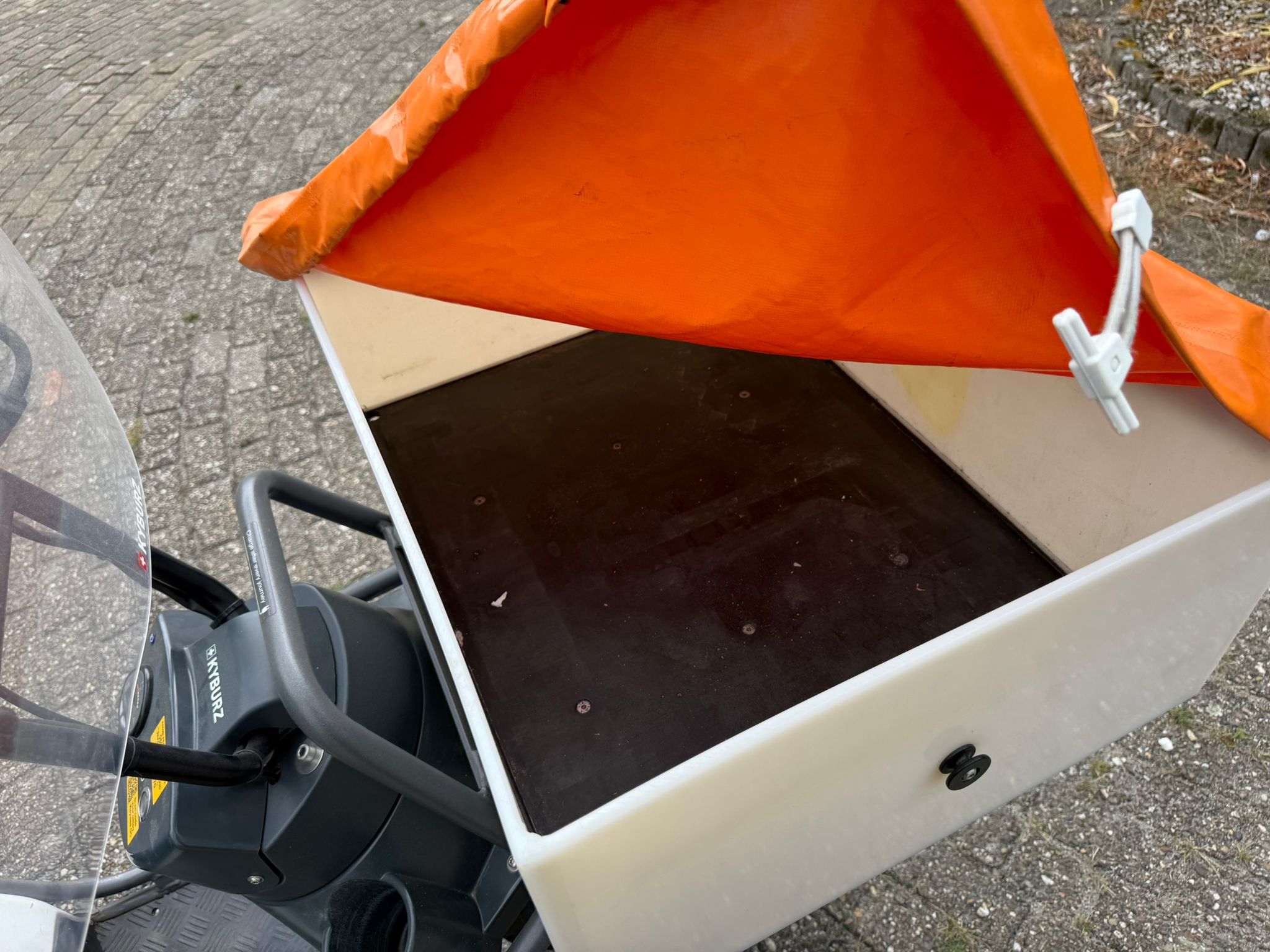 Kyburz DXP 5.0 bezorgscooter, inclusief bezorging - Image 6