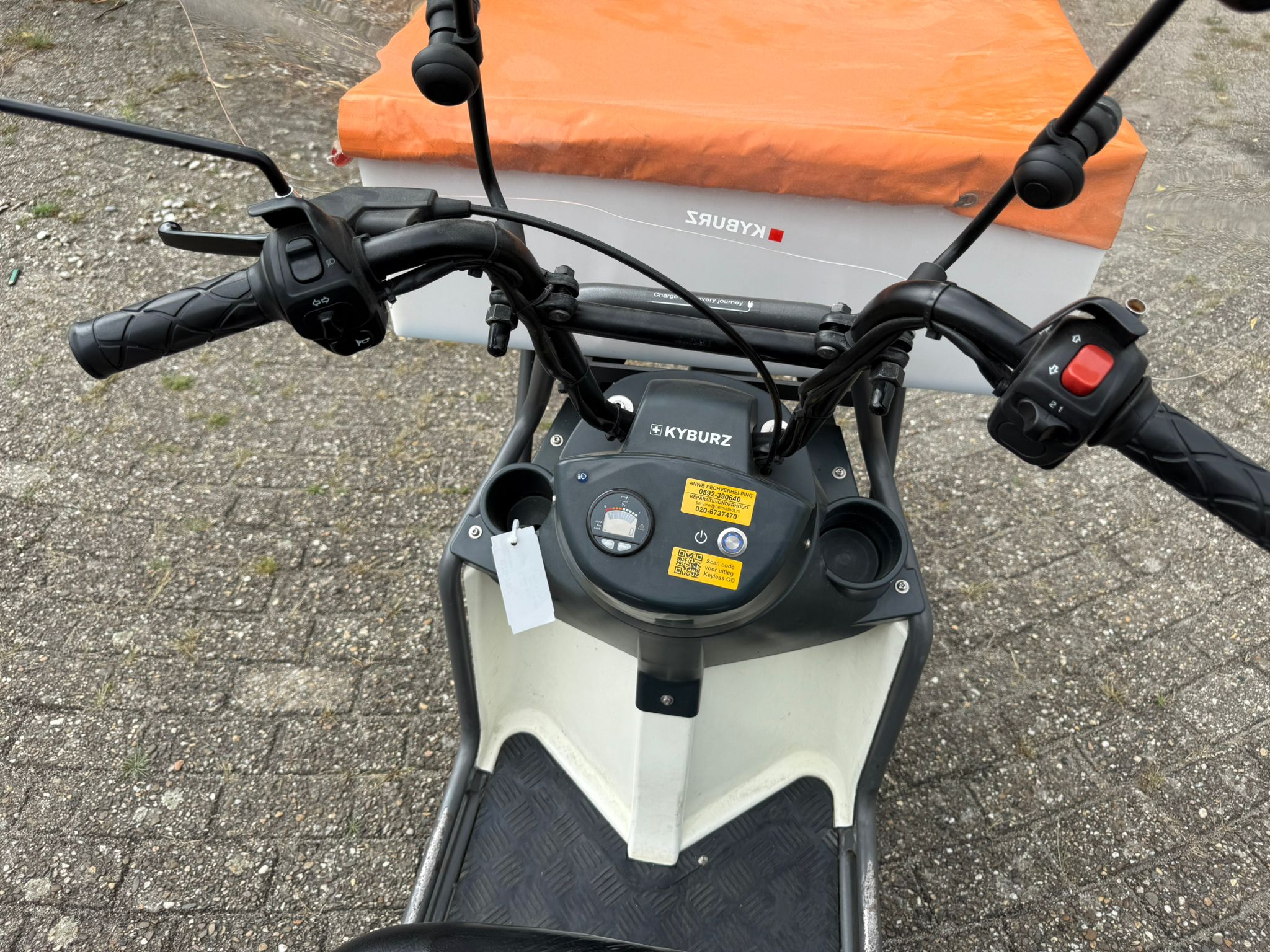 Kyburz DXP 5.0 bezorgscooter, inclusief bezorging - Image 8