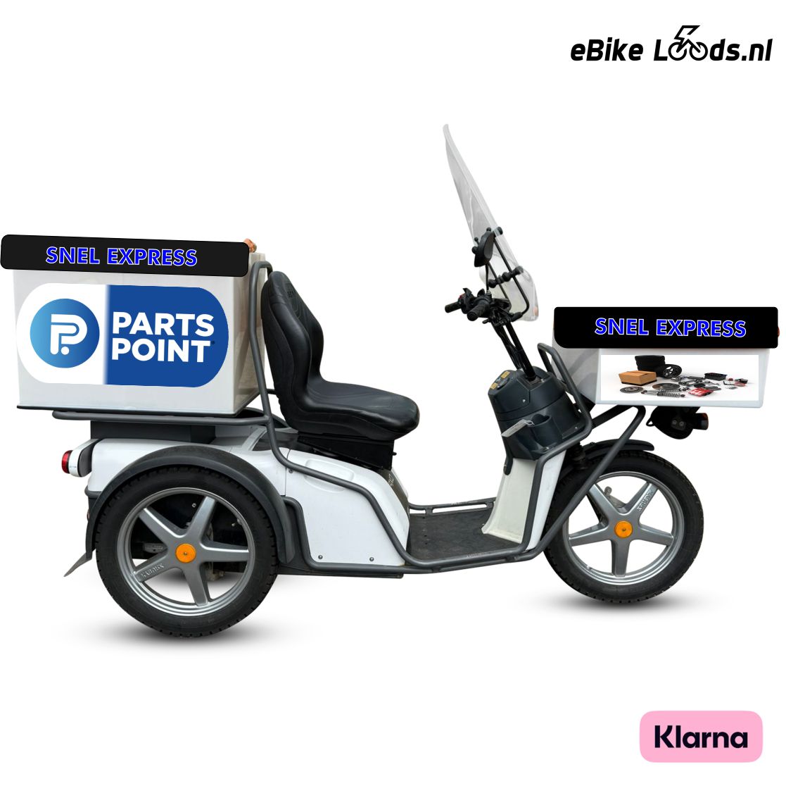 Kyburz DXP 5.0 bezorgscooter, inclusief bezorging