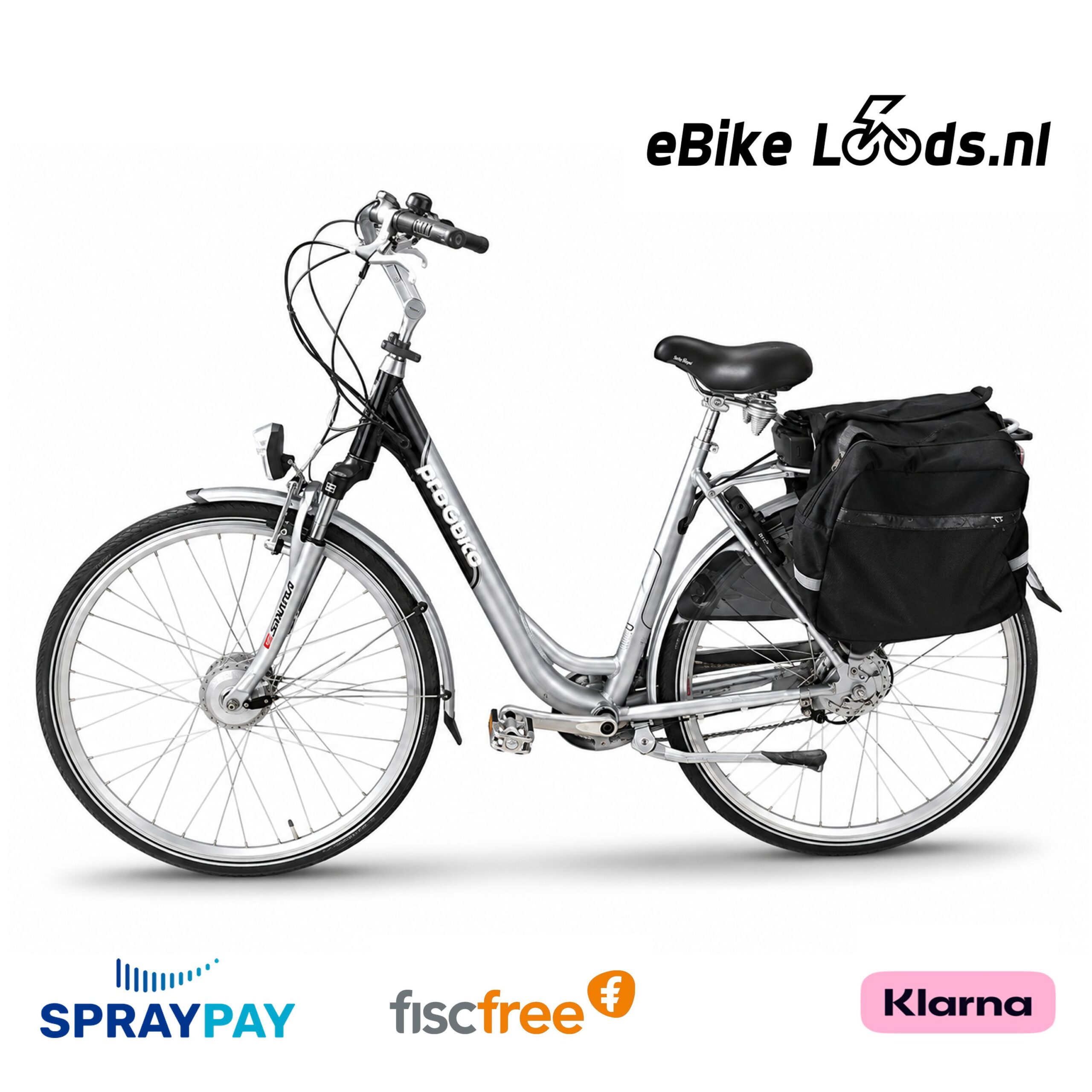 Pro-Ebike met slechts 3300 km, lage instap en gratis thuisbezorgd