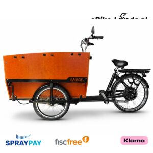 Babboe Big E 6 persoons electrische bakfiets, gratis thuis bezorgd