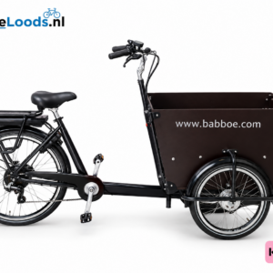 Babboe Dog-E | 2023 | Elektrische Hondenbakfiets | Slechts 1 km | Inclusief Thuisbezorgd en regenhuif